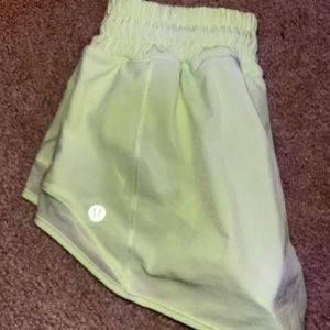 Green/ yellow size 4 lulu shorts!
